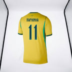 Brazil - Raphinha Jersey #11 - World Cup 2026 (Home)