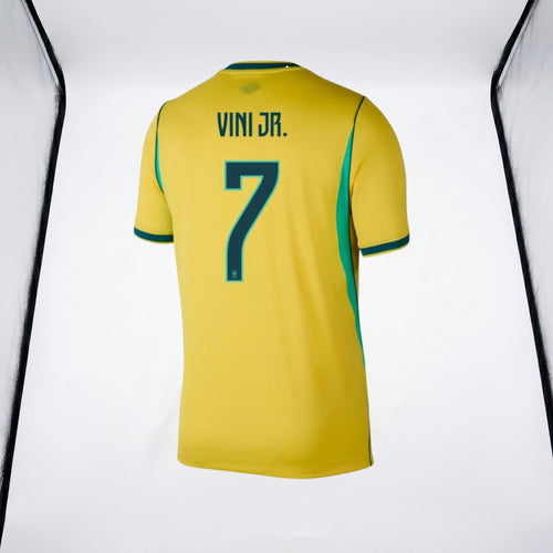 Brazil - Vinicius Jr Jersey #7 - World Cup 2026 (Home)