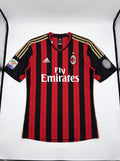 Retro 2013/14 AC Milan Balotelli #45 Home Shirt