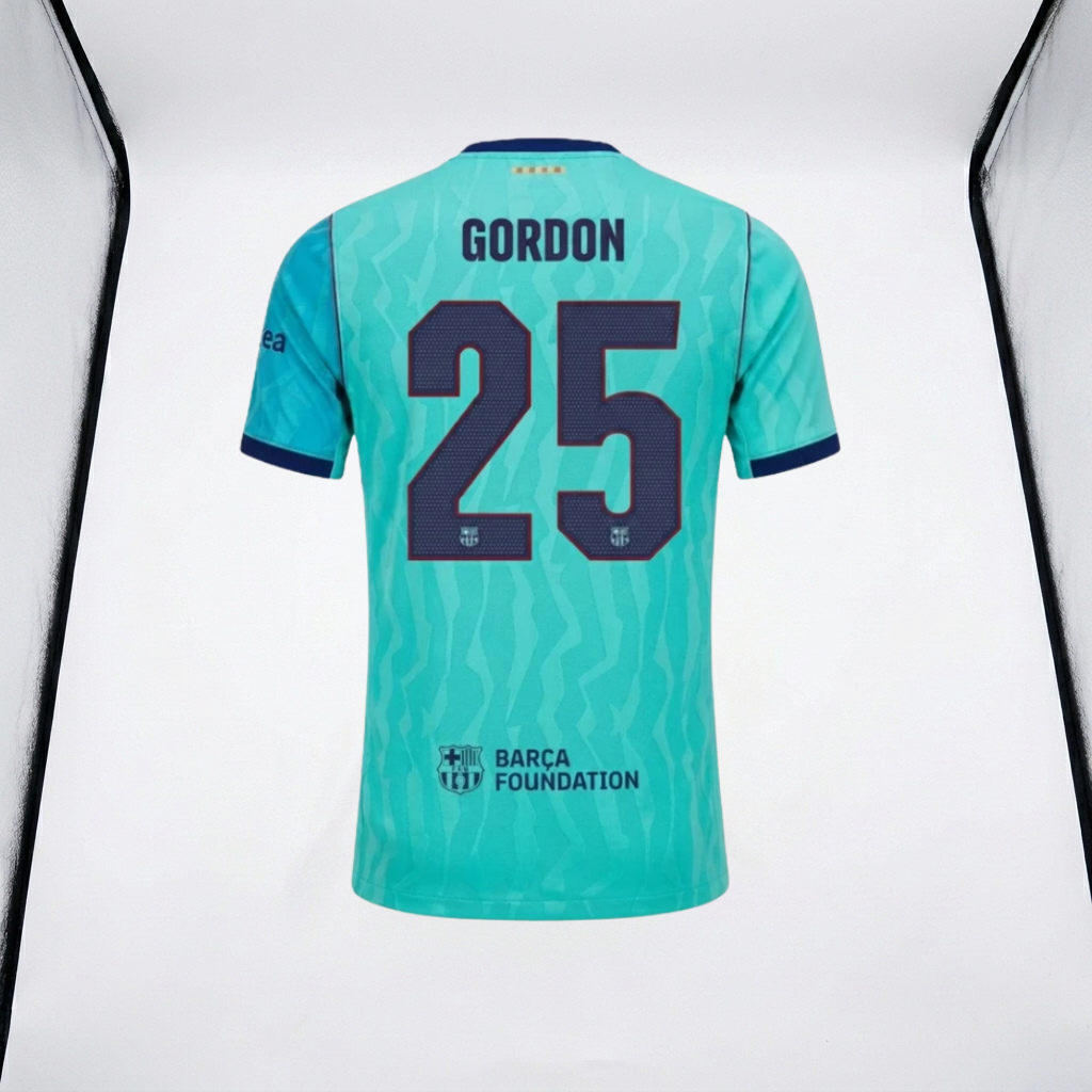 FC Barcelona 26/27 Third Jersey Anthony Gordon #25