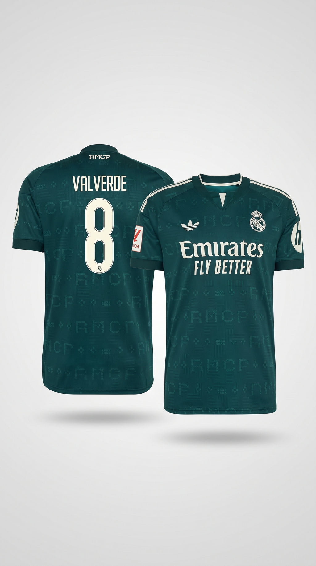 Federico Valverde Real Madrid  2026/27 Away  Jersey - Green
