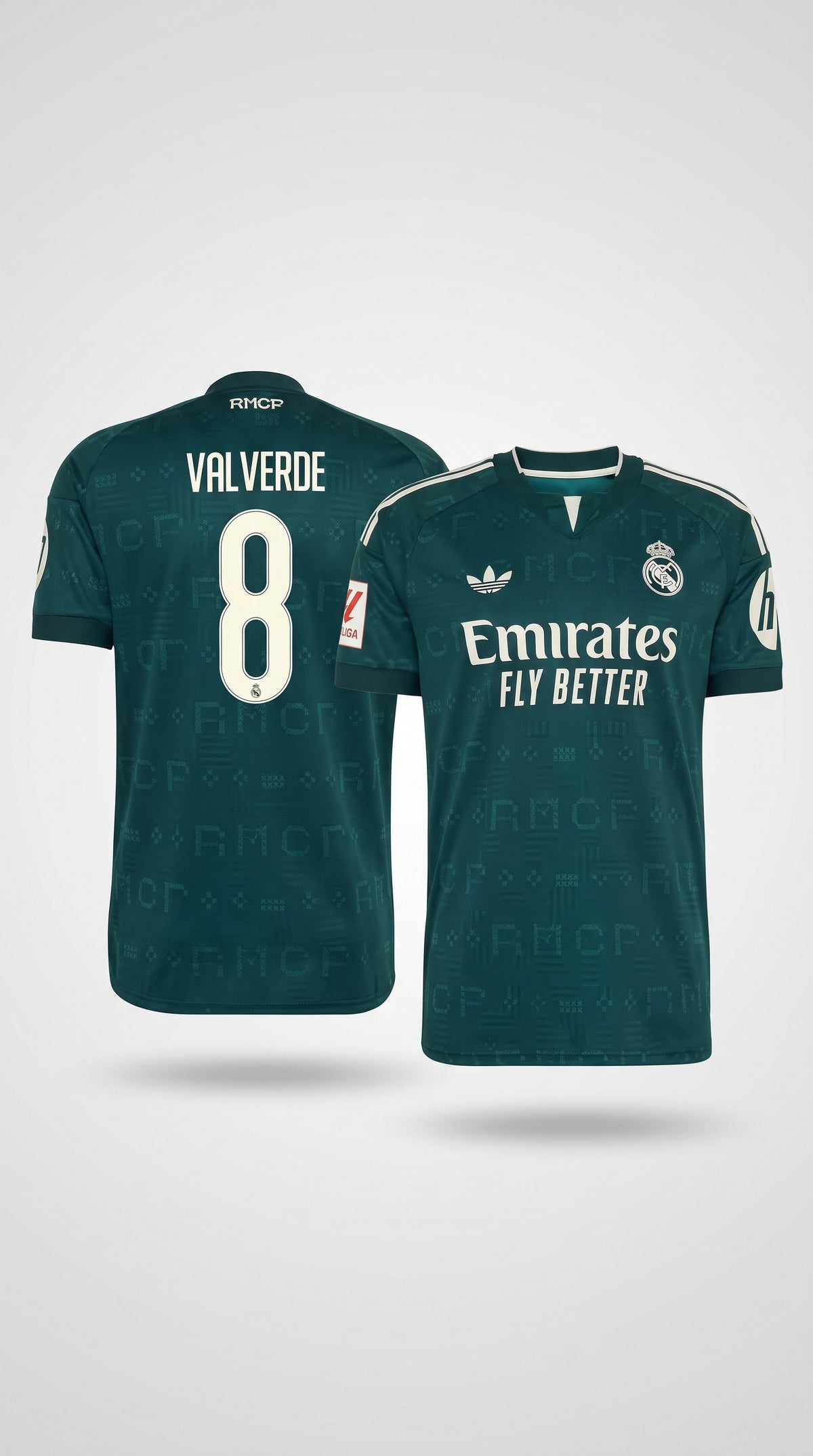 Federico Valverde Real Madrid  2026/27 Away  Jersey - Green