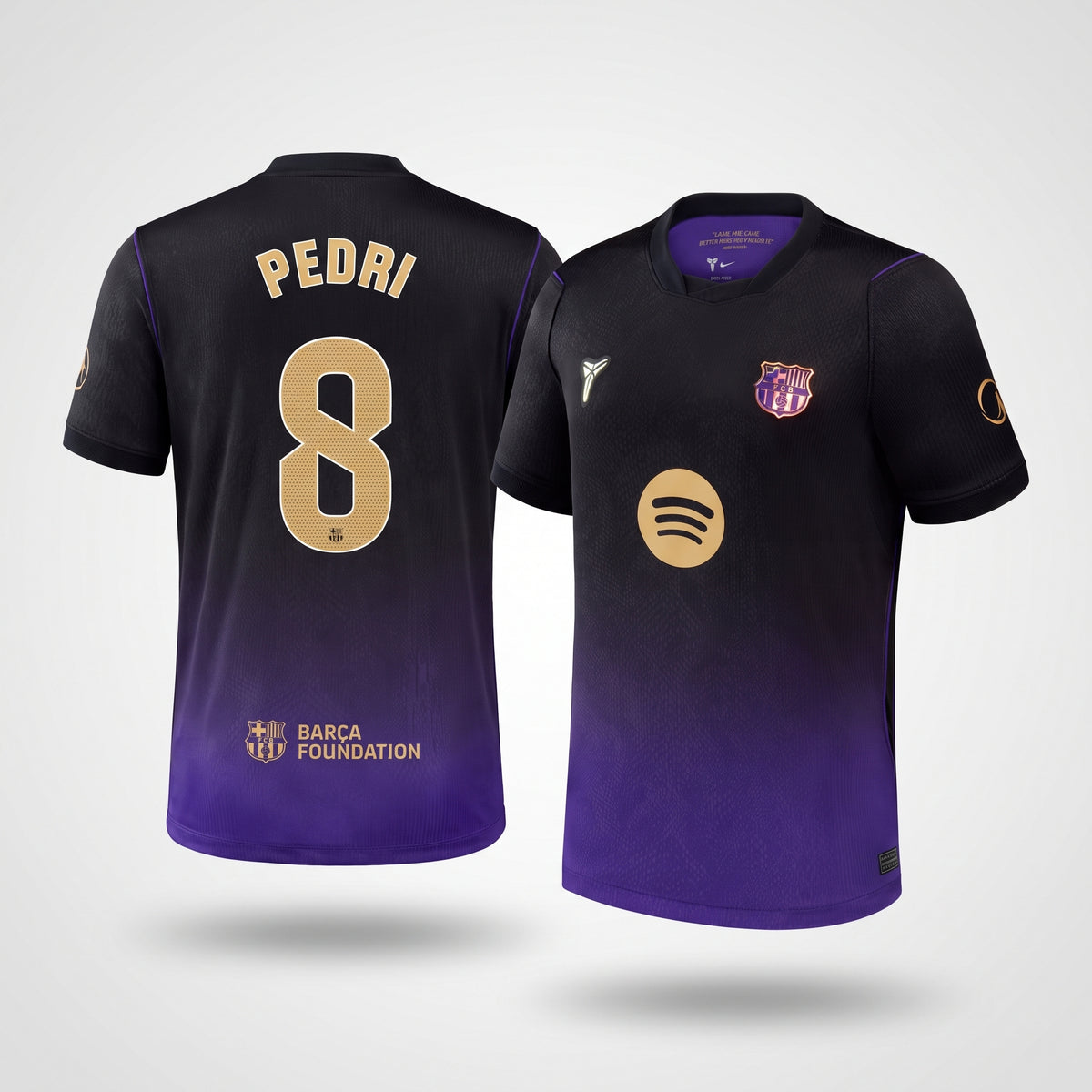 Pedri Barcelona 2026/27 Stadium Away Kobe