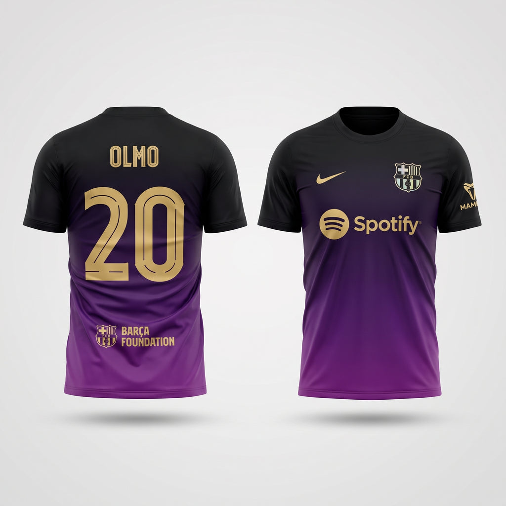 Dani Olmo Barcelona Away Jersey 26/27