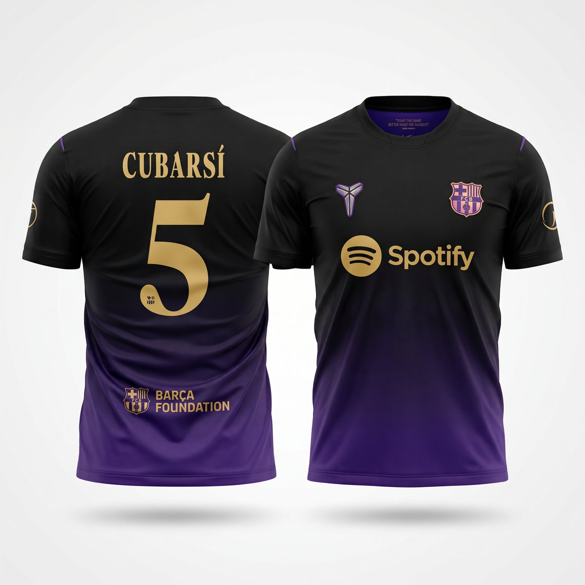 PAU CUBARSÍ |  Mens away jersey 26/27 FC Barcelona x Kobe Bryant