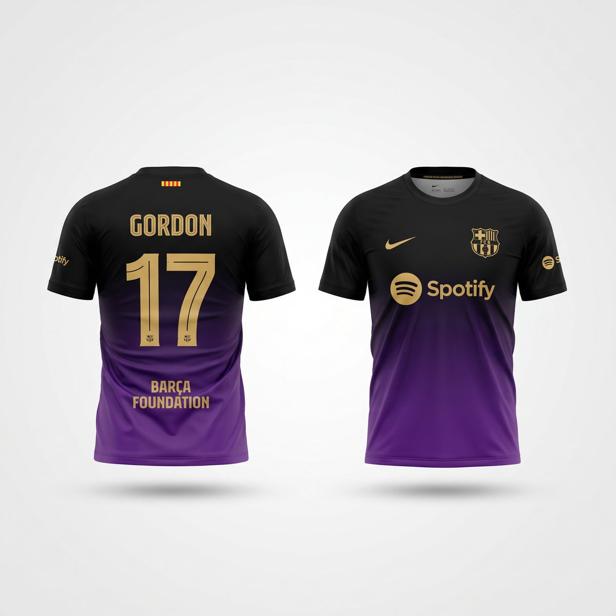 Anthony Gordon Barcelona 26/27 Authentic Away Jersey