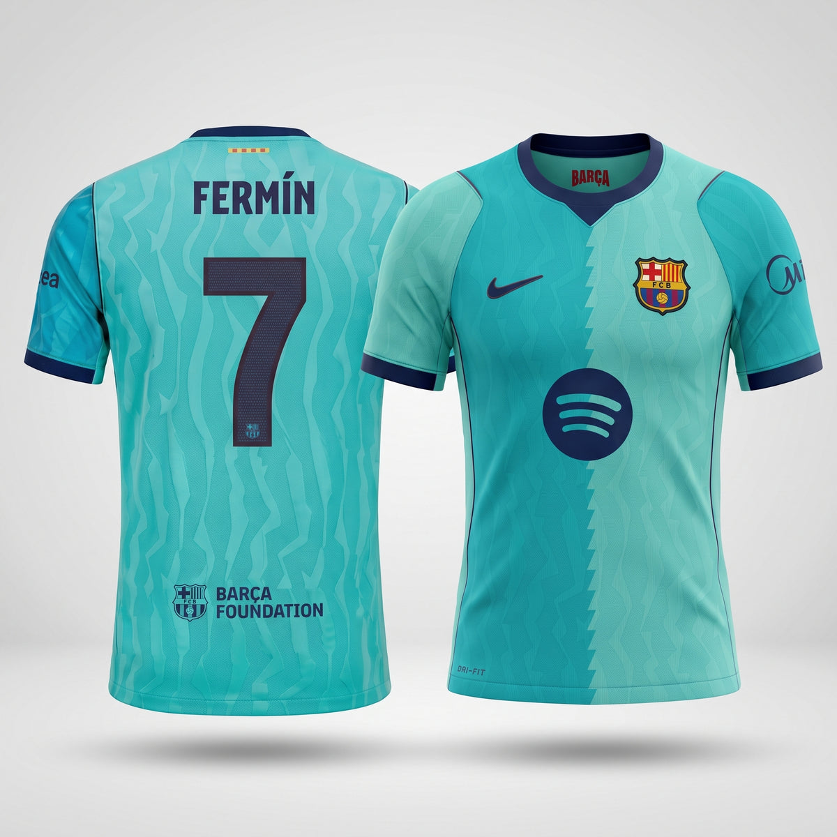 FC Barcelona 26/27 Third Jersey Fermín López #7