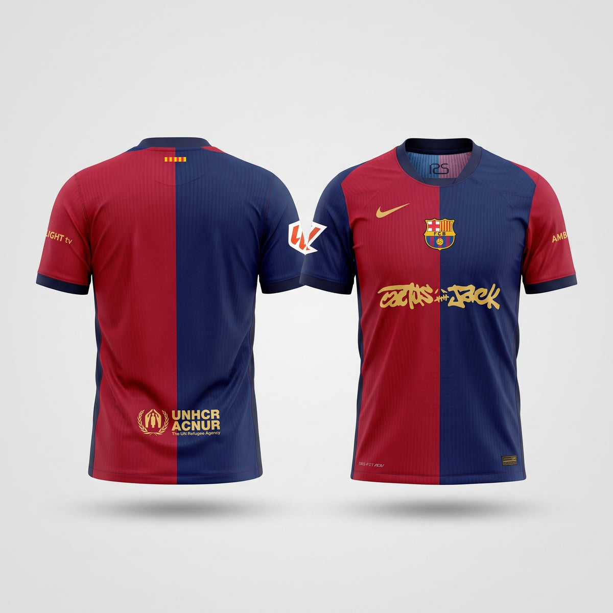 Nike FC Barcelona x Cactus Jack 2024/25 Match Home