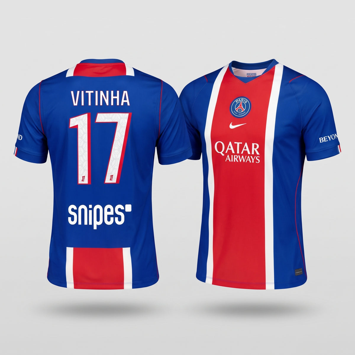 Vitinha #17 PSG Nike Home Stadium Shirt 2026-27