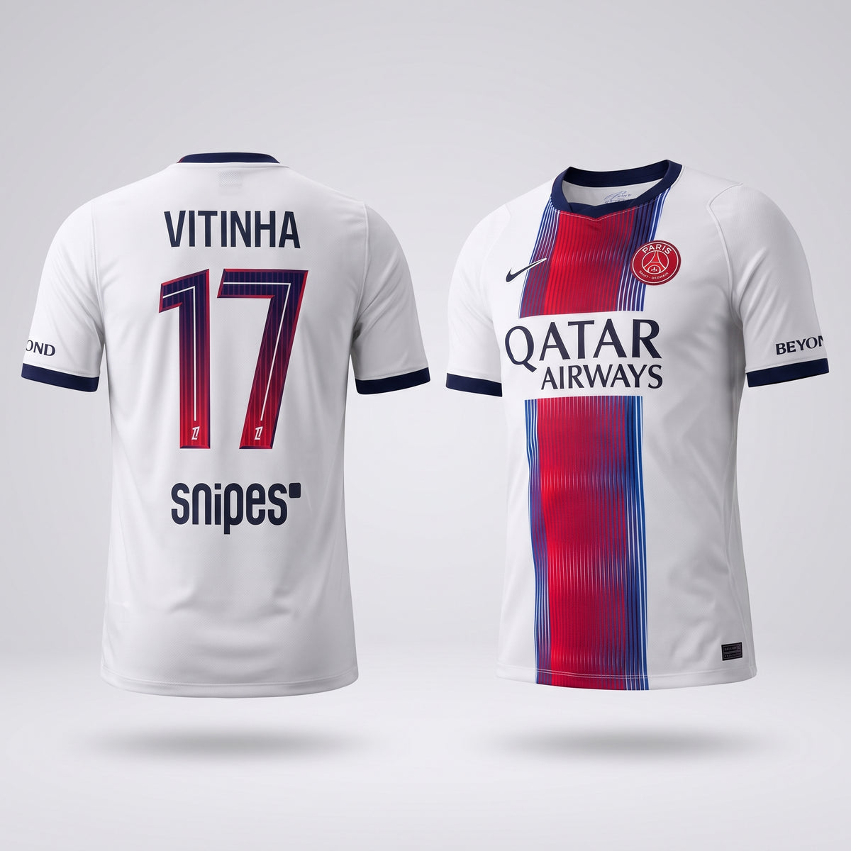 Vitinha #17 PSG Nike Away Stadium Shirt 2026-2027