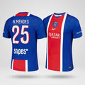 Nuno Mendes #25 PSG Nike Home Stadium Shirt 2026-27