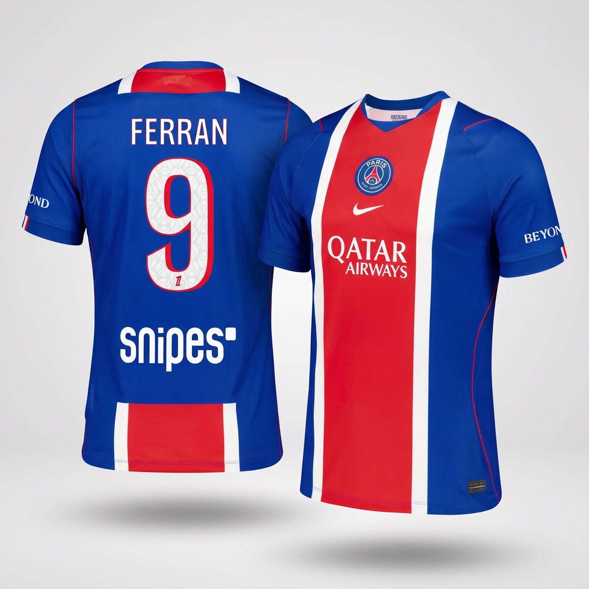 Ferran #9 PSG Nike Home Stadium Shirt 2026-27