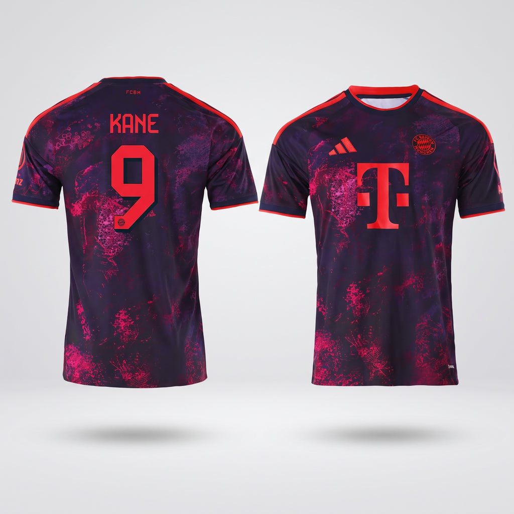 Harry Kane #9 Bayern Munchen  Men Jersey Champions League 26-27