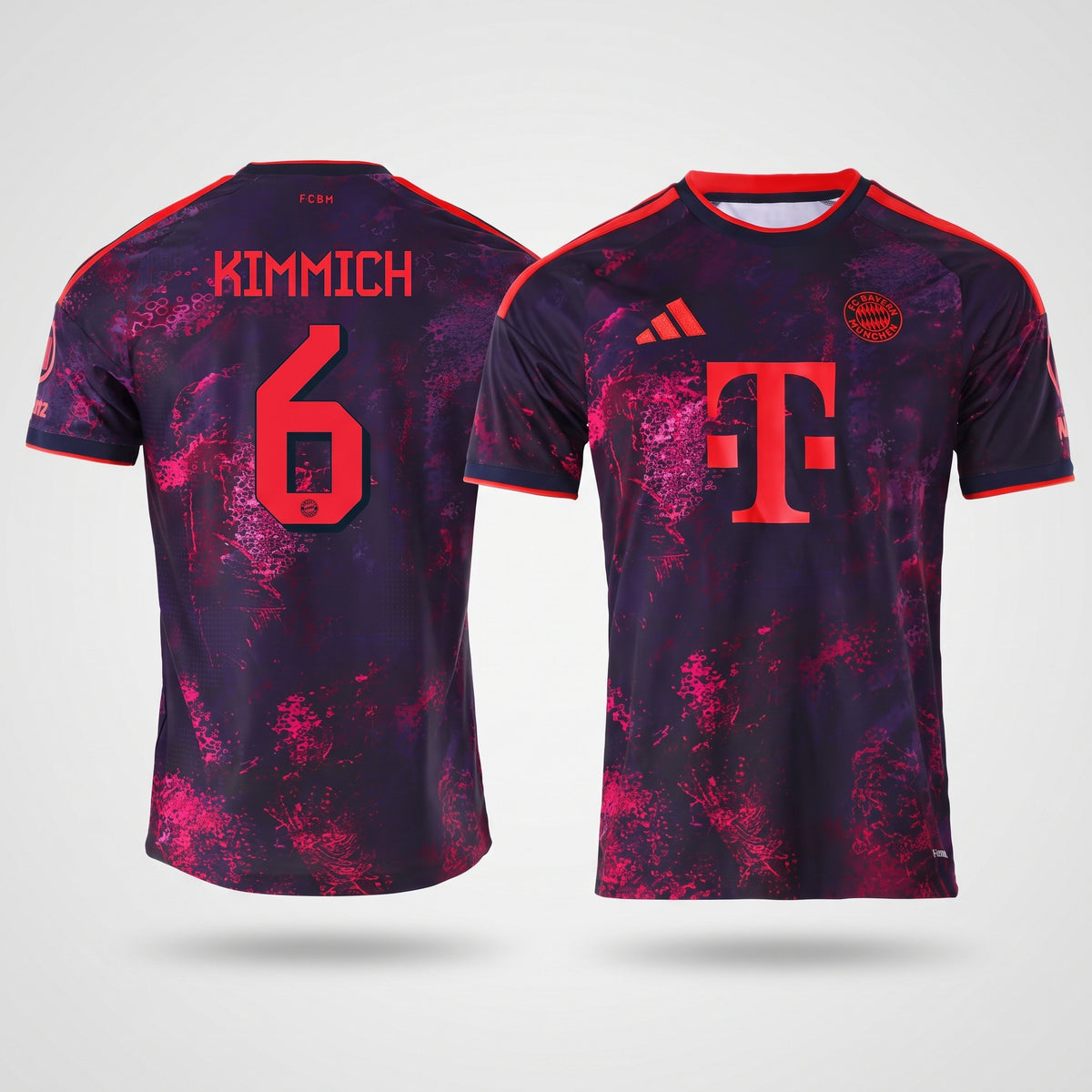 Joshua Kimmich #6 Bayern Munchen  Men Jersey Champions League 26-27