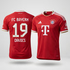 Alphonso Davies #19 Bayern Munchen  Men Jersey Home 26-27