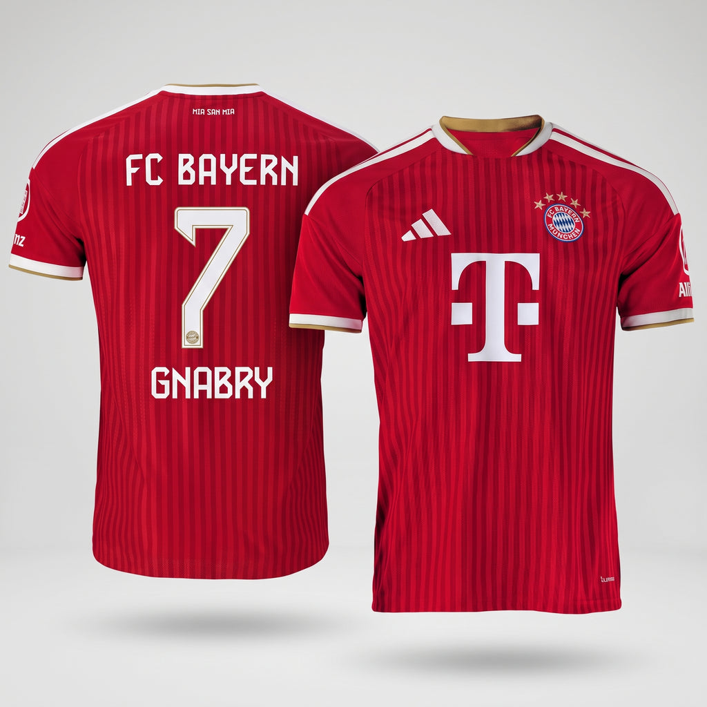 Serge Gnabry #7 Bayern Munchen  Men Jersey Home 26-27