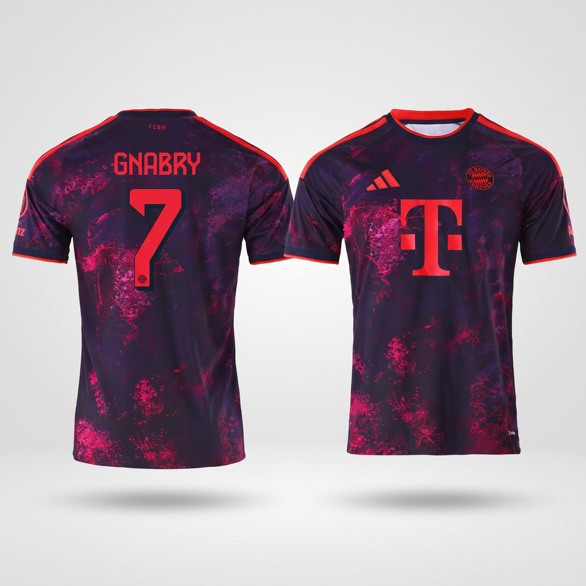 Serge Gnabry #7 Bayern Munchen  Men Jersey Champions League 26-27
