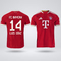 Luis Diaz #14 Bayern Munchen  Men Jersey Home 26-27