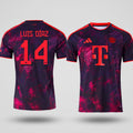 Luis Diaz #14 Bayern Munchen  Men Jersey Champions League 26-27