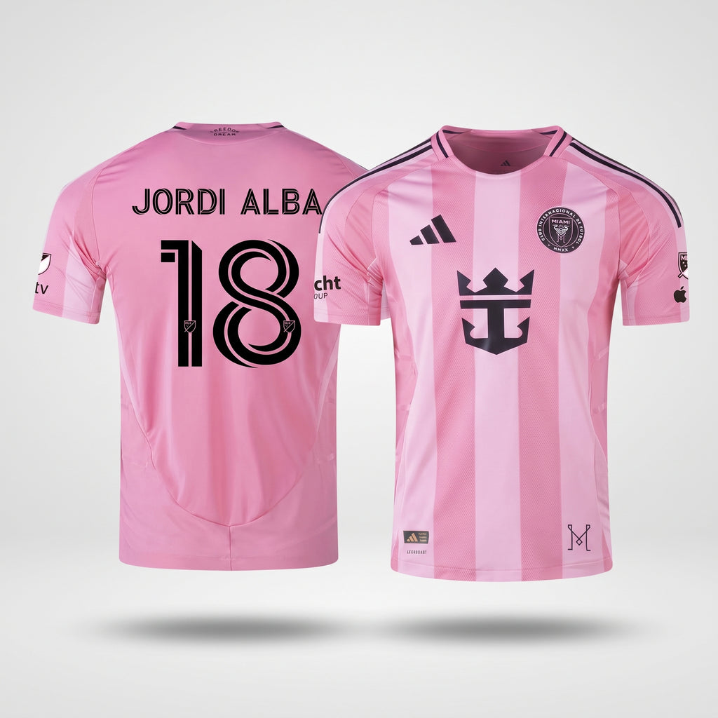 Jordi Alba #18 Inter Miami CF  Home Jersey 2025