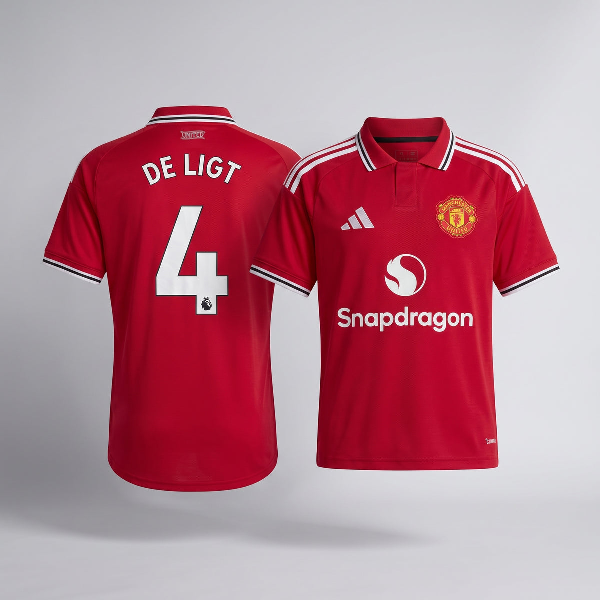 2026-2027 Man Utd  Home Shirt De ligt #4