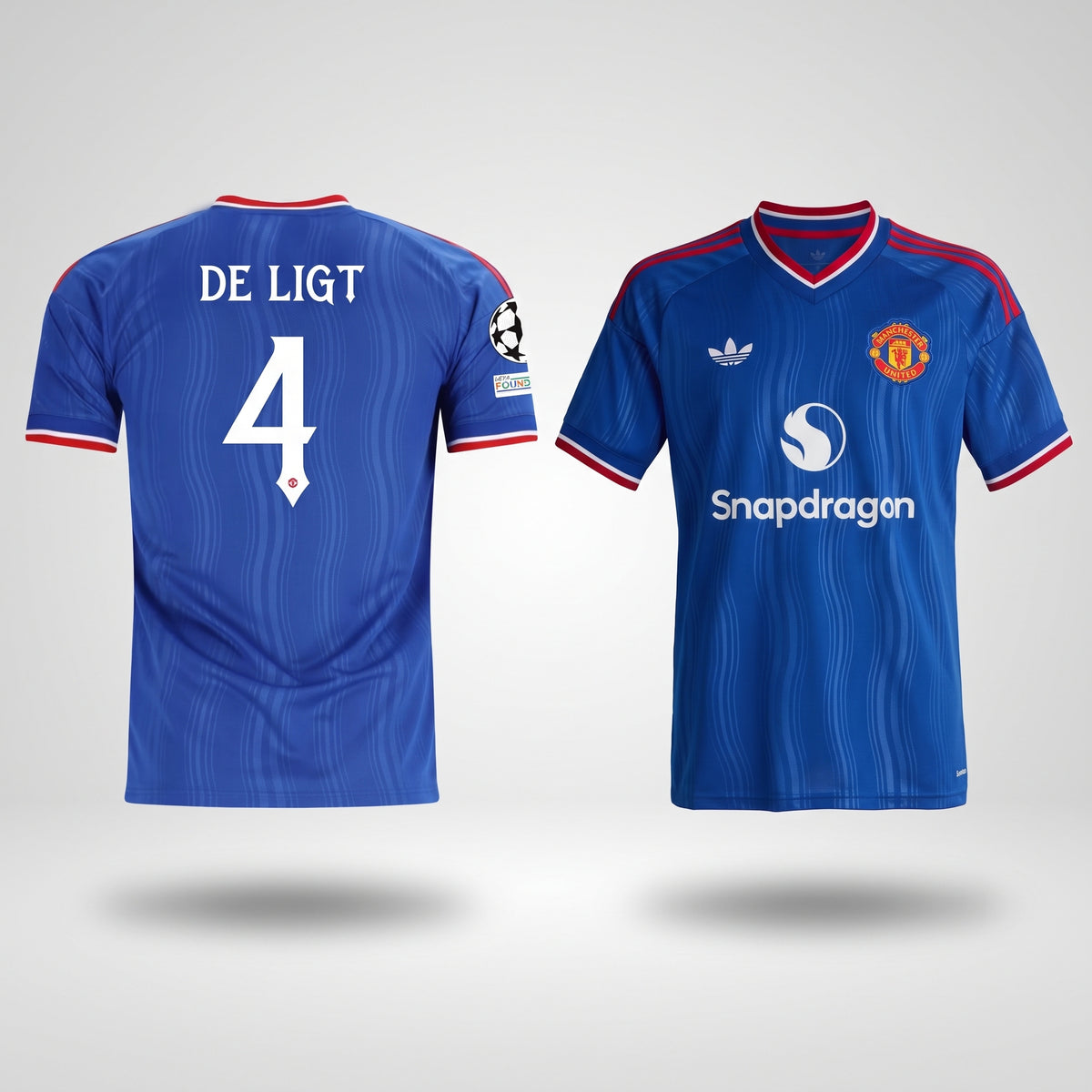 Mens Manchester United Matthijs de Ligt #4 Away Jersey