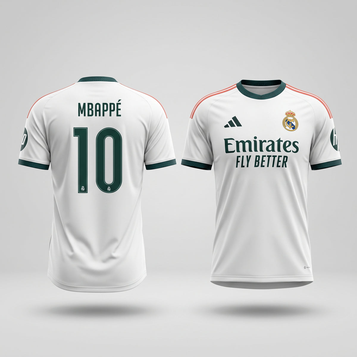 Mbappe #10 2026-27 Real Madrid Home Jersey