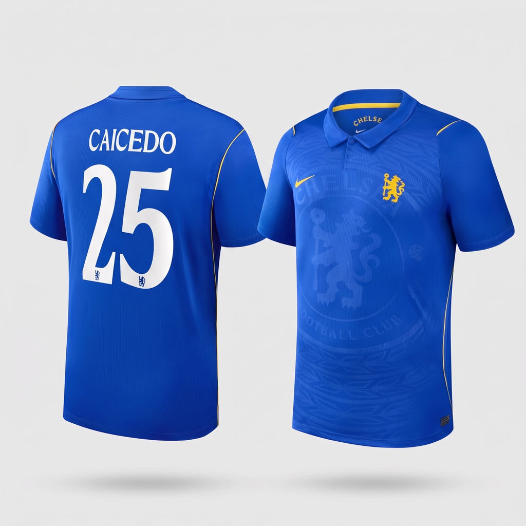 Chelsea  Nike Home Stadium Shirt 2026-27 with Caicedo #25