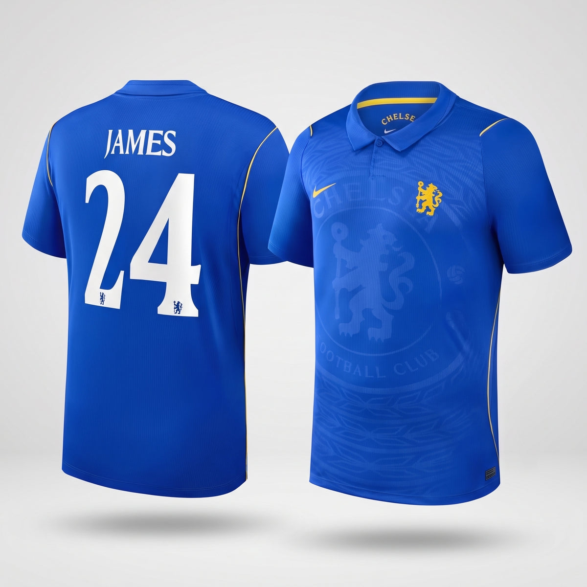 Chelsea  Nike Home Stadium Shirt 2026-27 with James #24