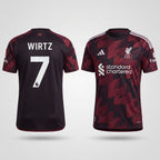 Florian Wirtz Liverpool adidas 2026/27 Third Jersey - Black