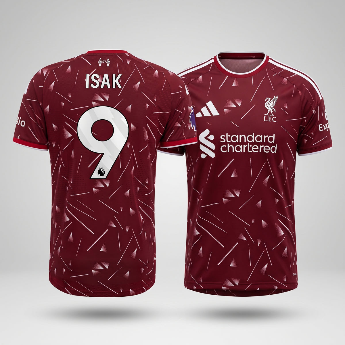 Alexander Isak Liverpool adidas 2026/27 Home On-Field  Jersey - Red
