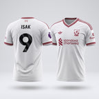 Alexander Isak Liverpool adidas 2026/27 Away On-Field Jersey - White