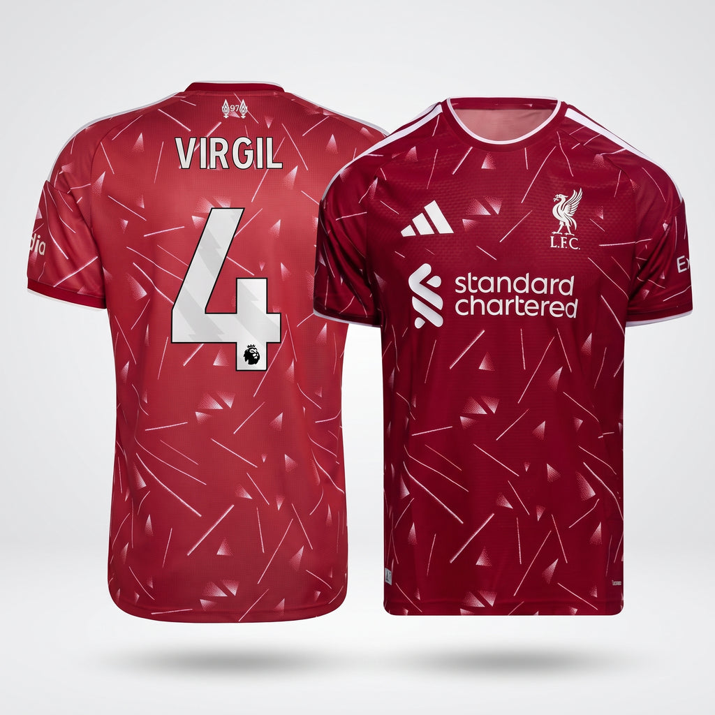 Virgil van Dijk Liverpool adidas 2026/27 Home  Jersey - Red