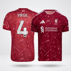 Virgil van Dijk Liverpool adidas 2026/27 Home  Jersey - Red