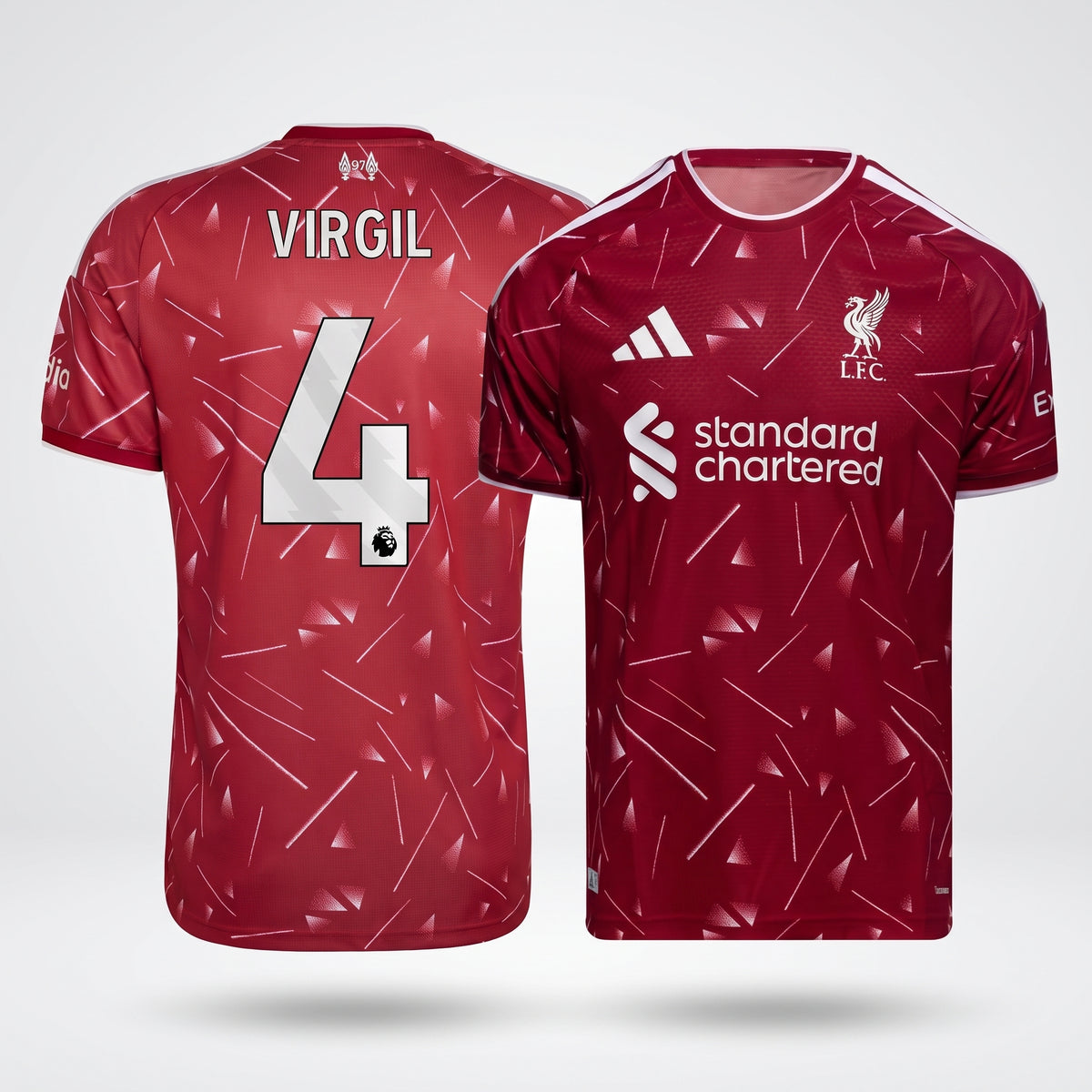 Virgil van Dijk Liverpool adidas 2026/27 Home  Jersey - Red