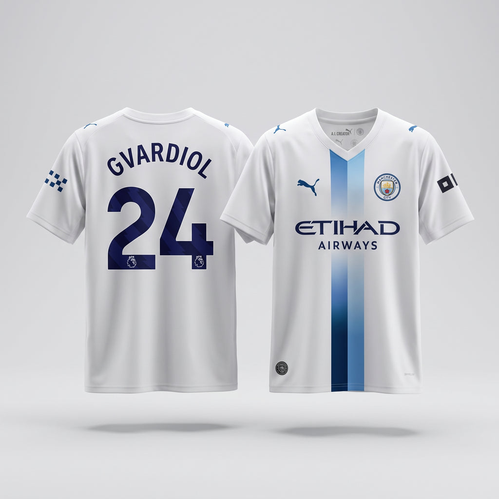 Manchester City Third Jersey 2026/27 With GVARDIOL #24