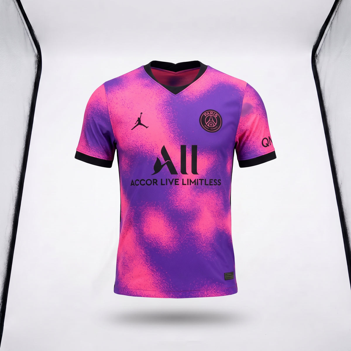 Neymar PSG Jordan Fourth Spray Jersey 2020/21