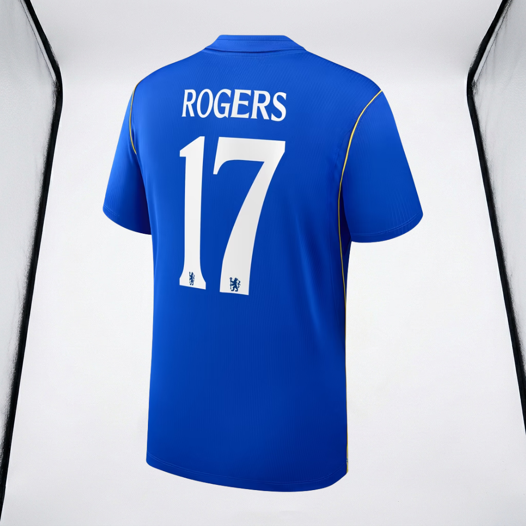 Chelsea  Nike Home Stadium Shirt 2026-27 with Rogers #17