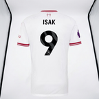 Alexander Isak Liverpool adidas 2026/27 Away On-Field Jersey - White