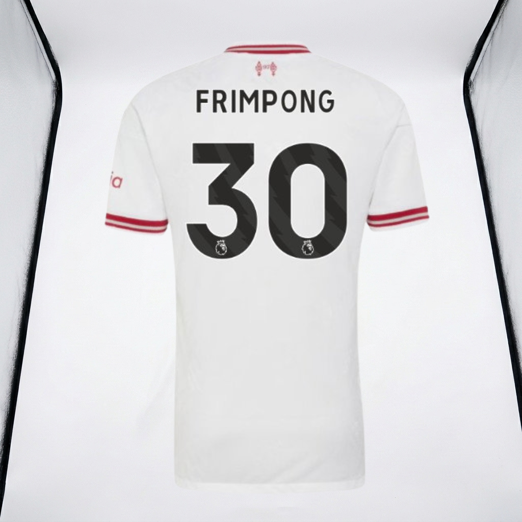 2026-2027 Liverpool Authentic Away Shirt Frimpong #30