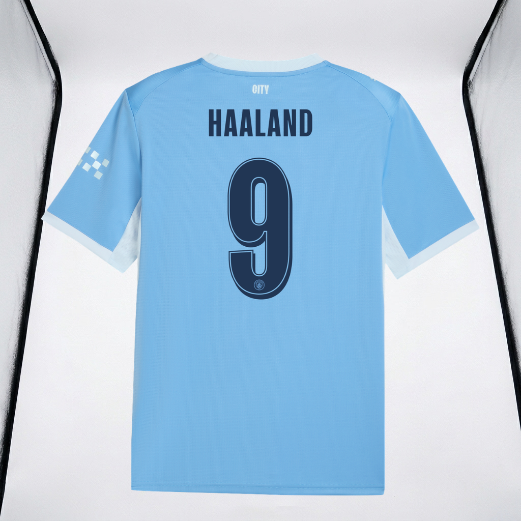 Manchester City Home Jersey 2026/27 With ERLING HAALAND #9
