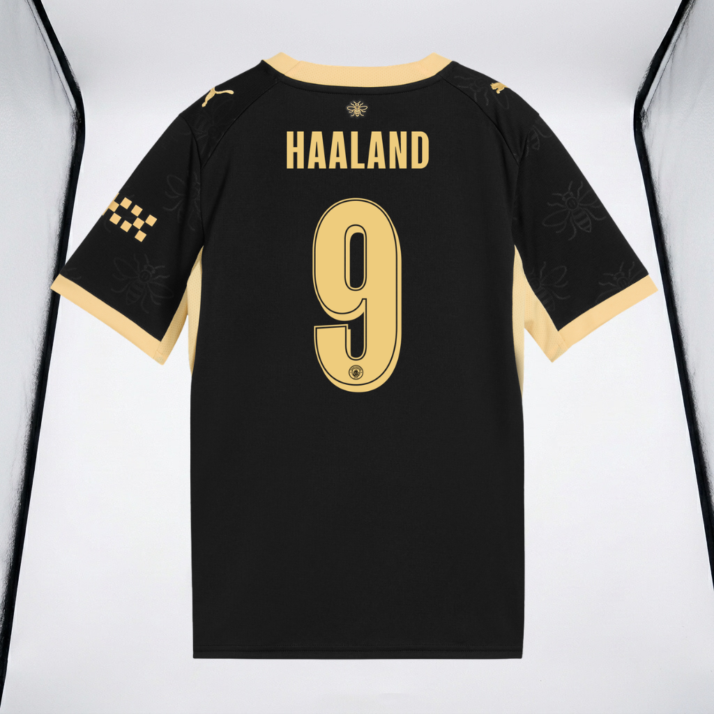 Manchester City Away Jersey 2026/27 With HAALAND #9