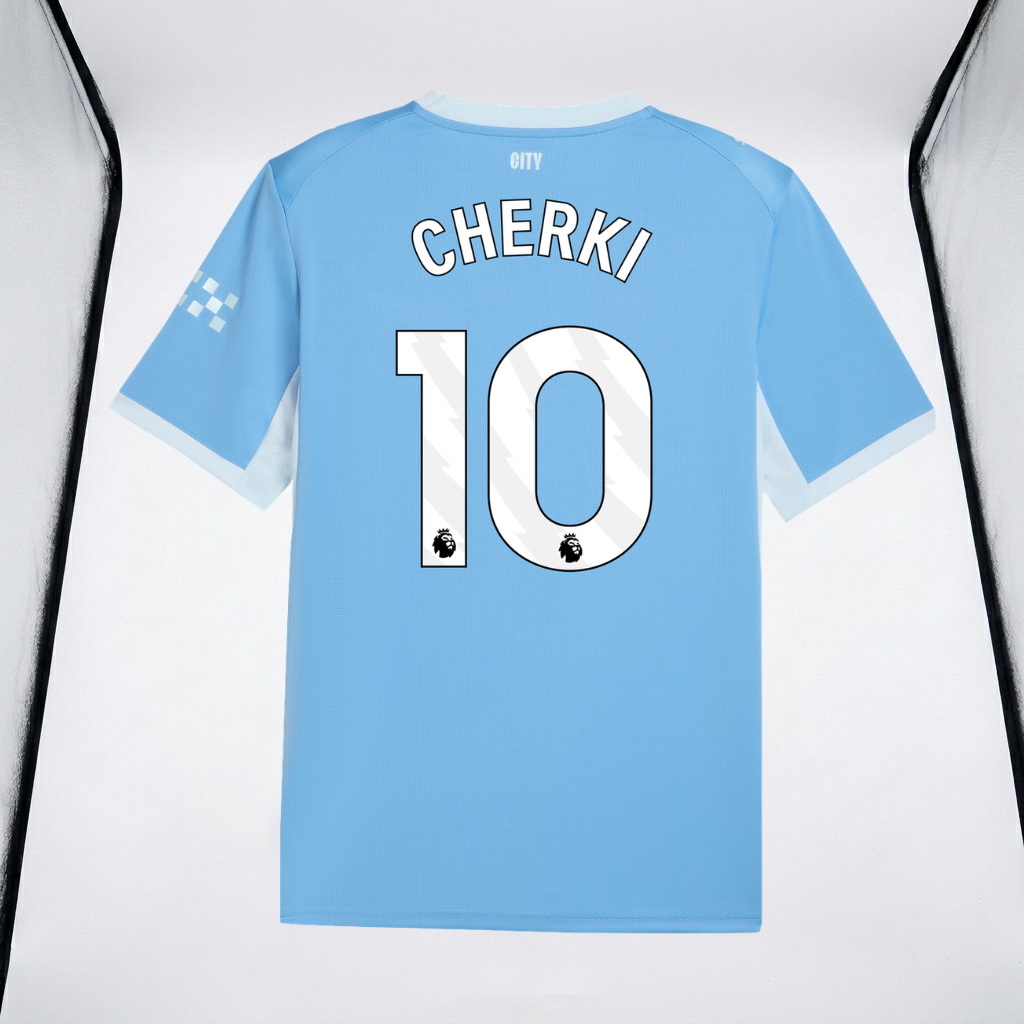 Manchester City Home Jersey 2026/27 With CHERKI #10