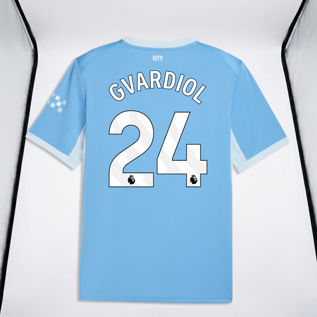 Manchester City Home Jersey 2026/27 With GVARDIOL #24