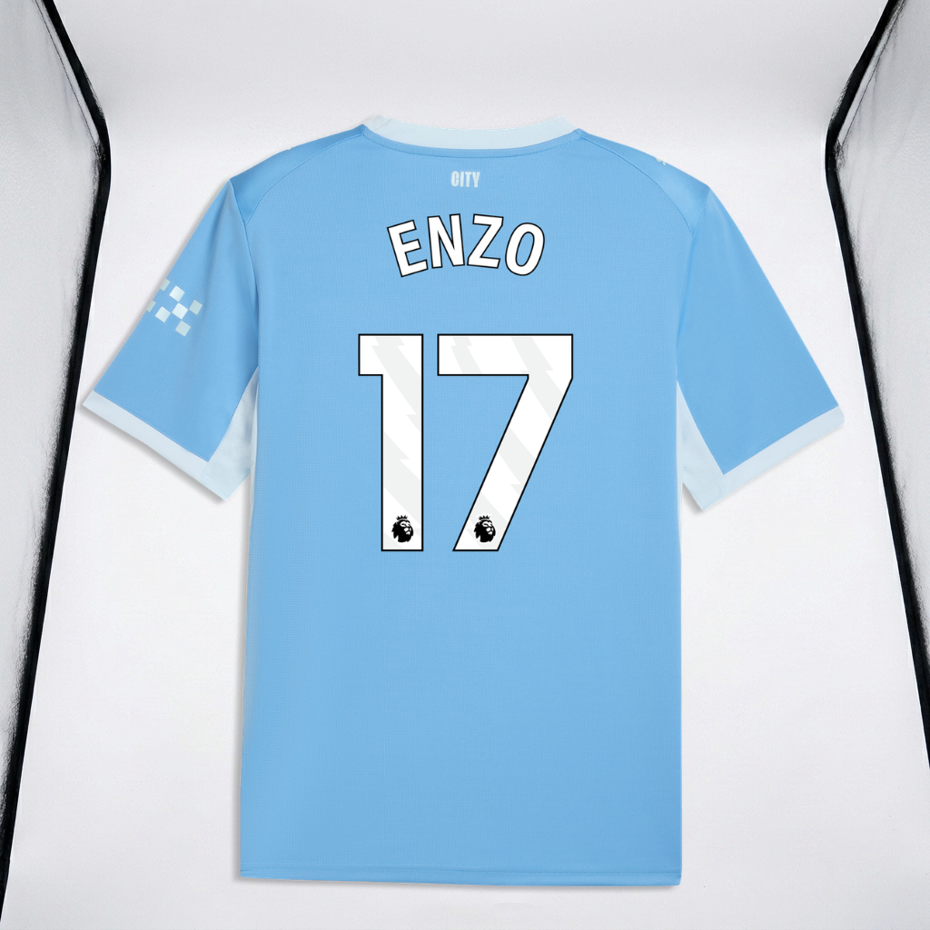 Manchester City Home Jersey 2026/27 With ENZO #17