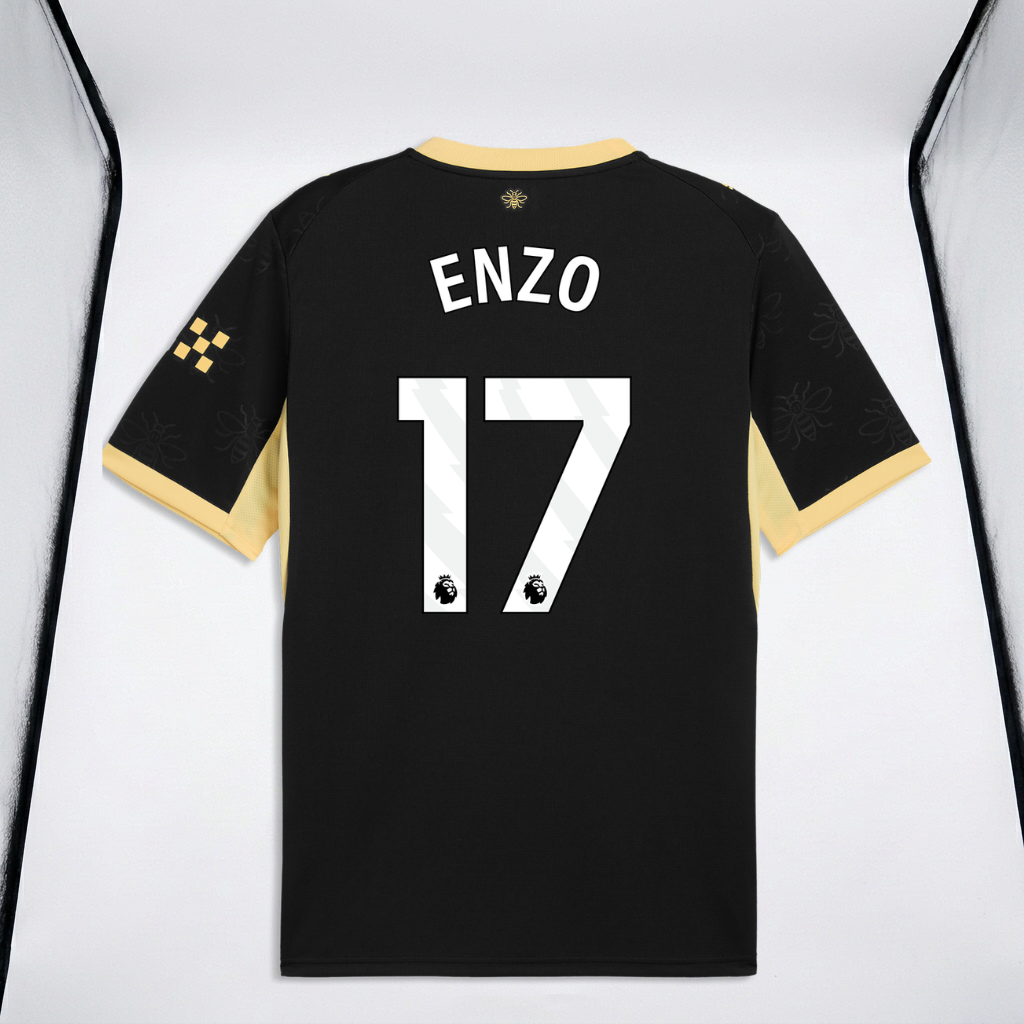 Manchester City Away Jersey 2026/27 With ENZO #17