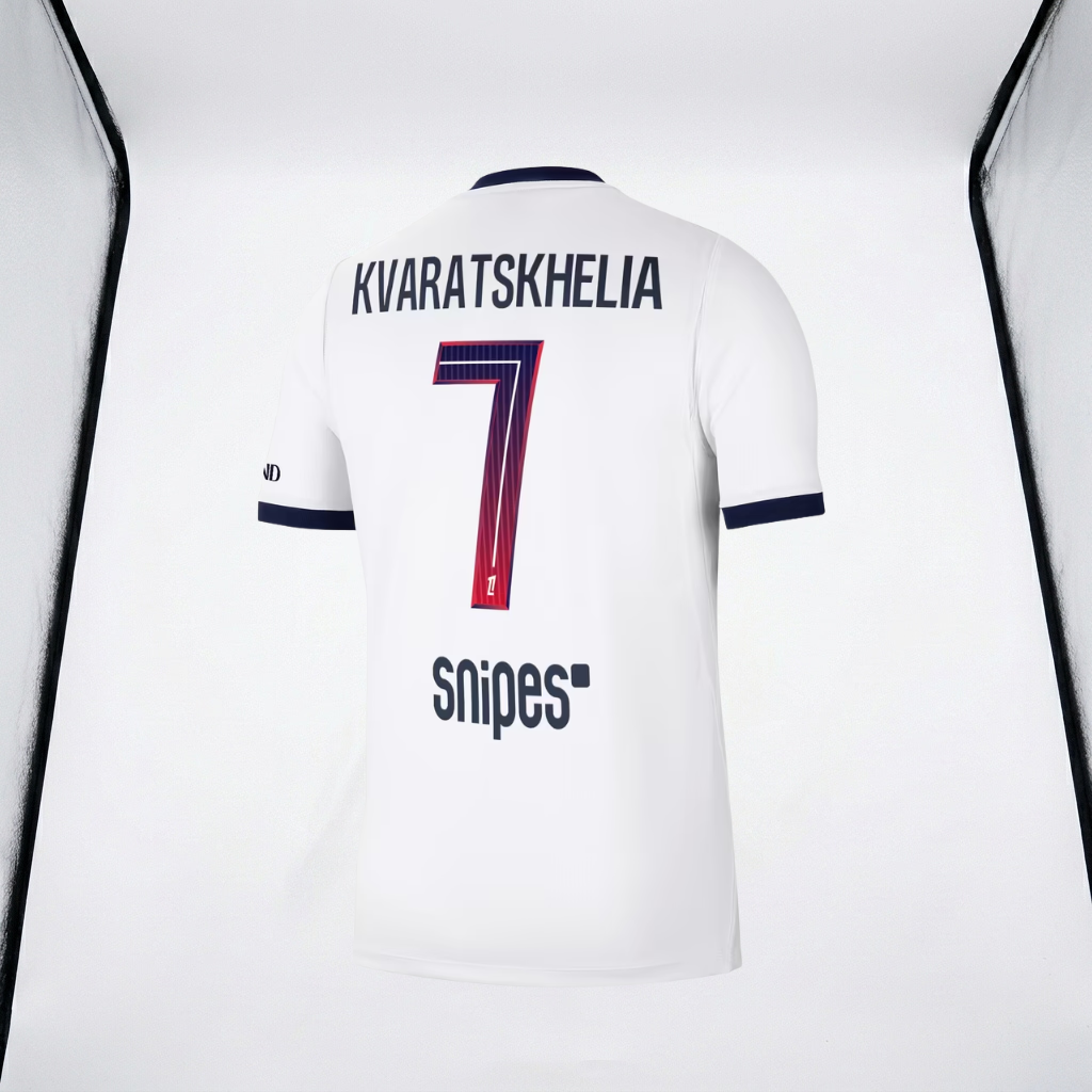 Kvaratskhelia #7 PSG Nike Away Stadium Shirt 2026-2027