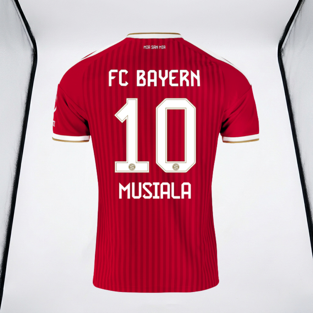 Jamal Musiala #10 Bayern Munchen  Men Jersey Home 26-27