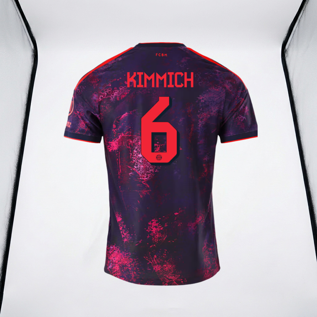 Joshua Kimmich #6 Bayern Munchen  Men Jersey Champions League 26-27