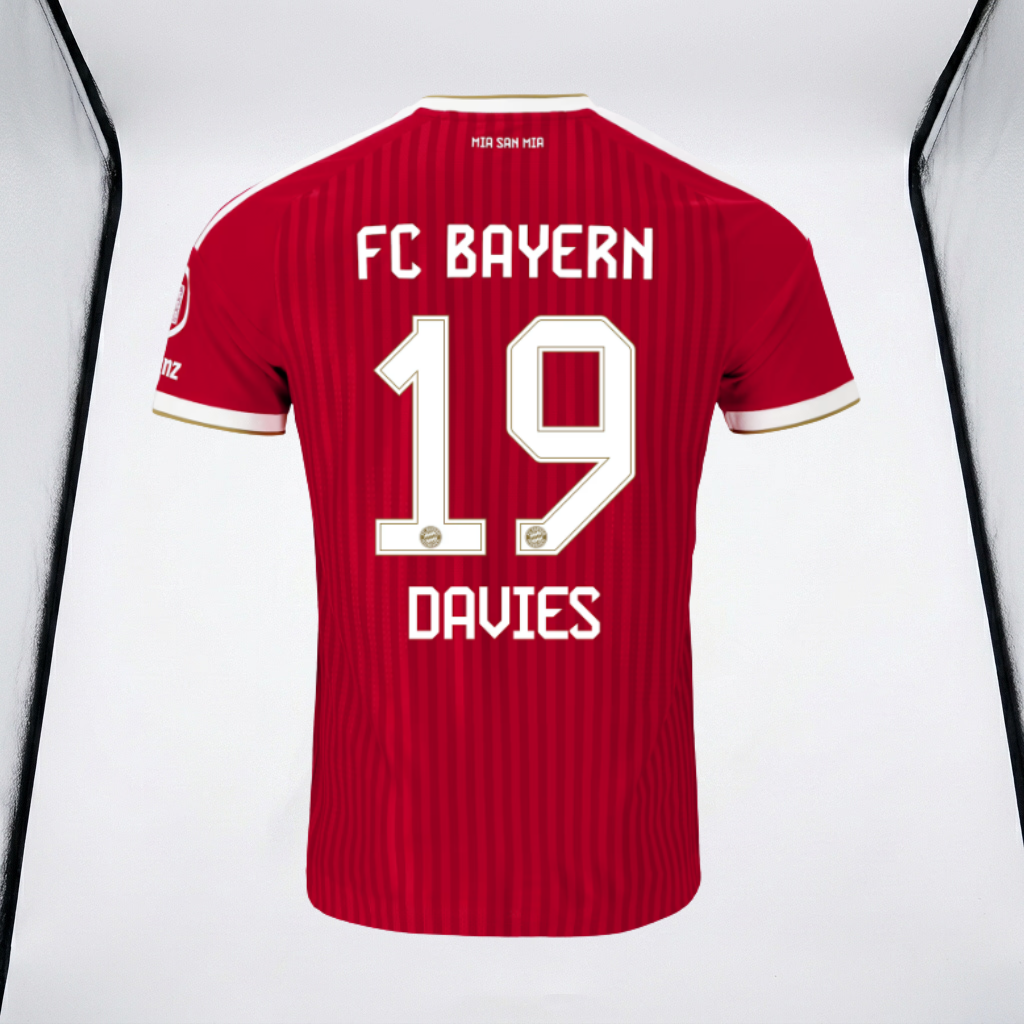 Alphonso Davies #19 Bayern Munchen  Men Jersey Home 26-27
